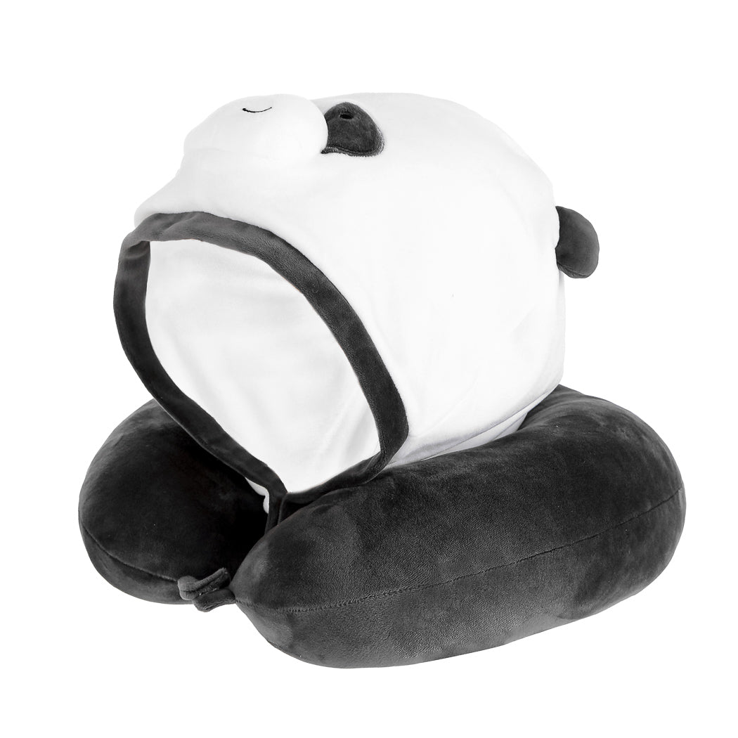 We Bare Bears - U-shaped Pillow with Hood(Panda)