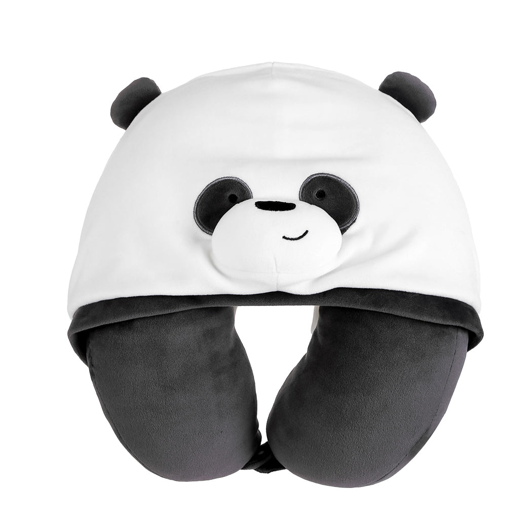 We Bare Bears - U-shaped Pillow with Hood(Panda)