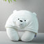 We Bare Bears - U-shaped Pillow with Hood(Ice Bear)