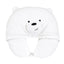 We Bare Bears - U-shaped Pillow with Hood(Ice Bear)