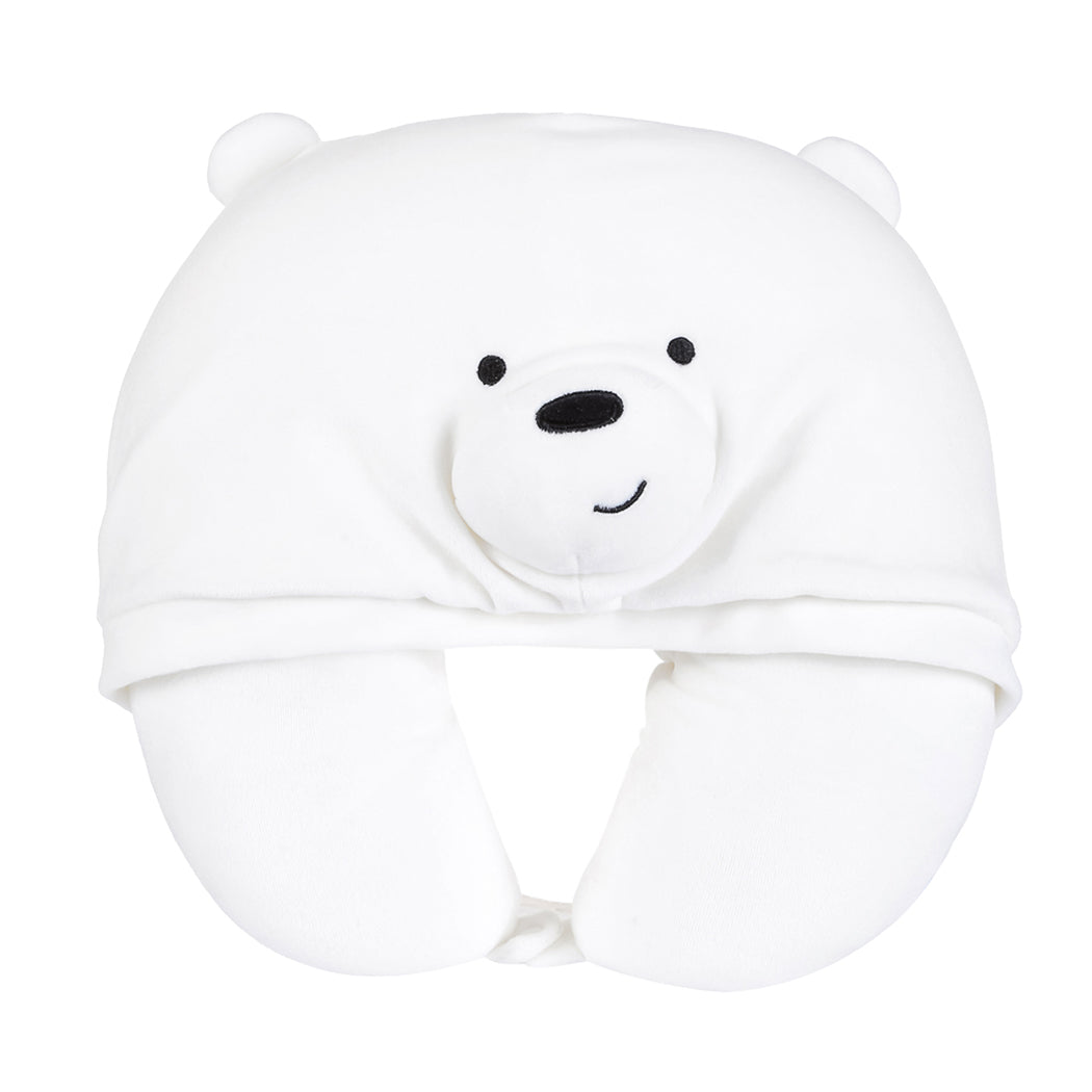 We Bare Bears - U-shaped Pillow with Hood(Ice Bear)