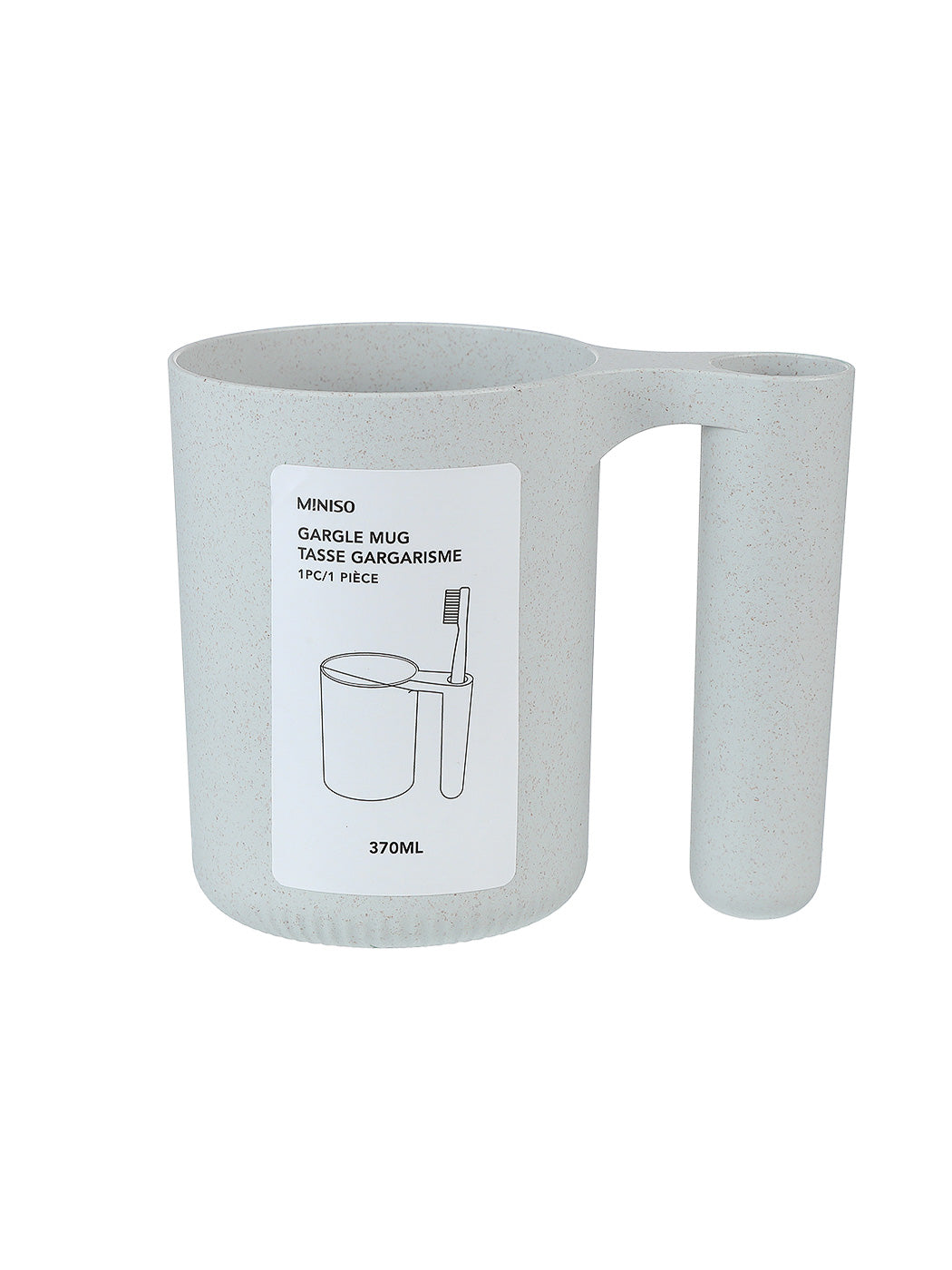 Tooth Mug with Toothbrush Holder