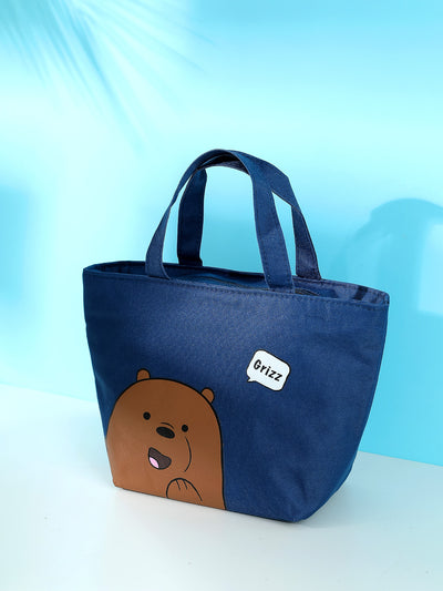 We Bare Bears Collection Lunch Bag (Blue)