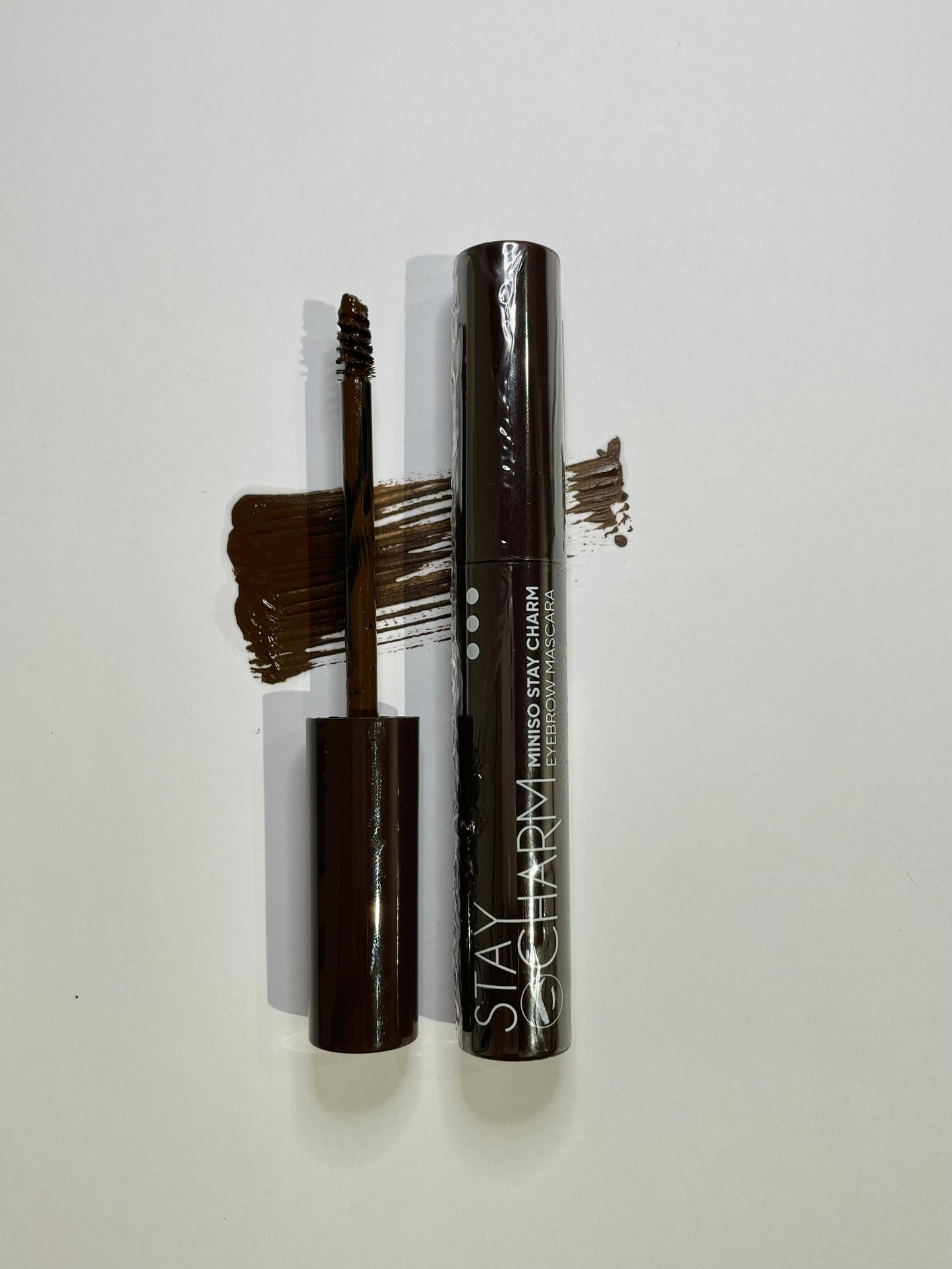 Miniso Stay Charm  Eyebrow  Mascara (03 Chocolate)