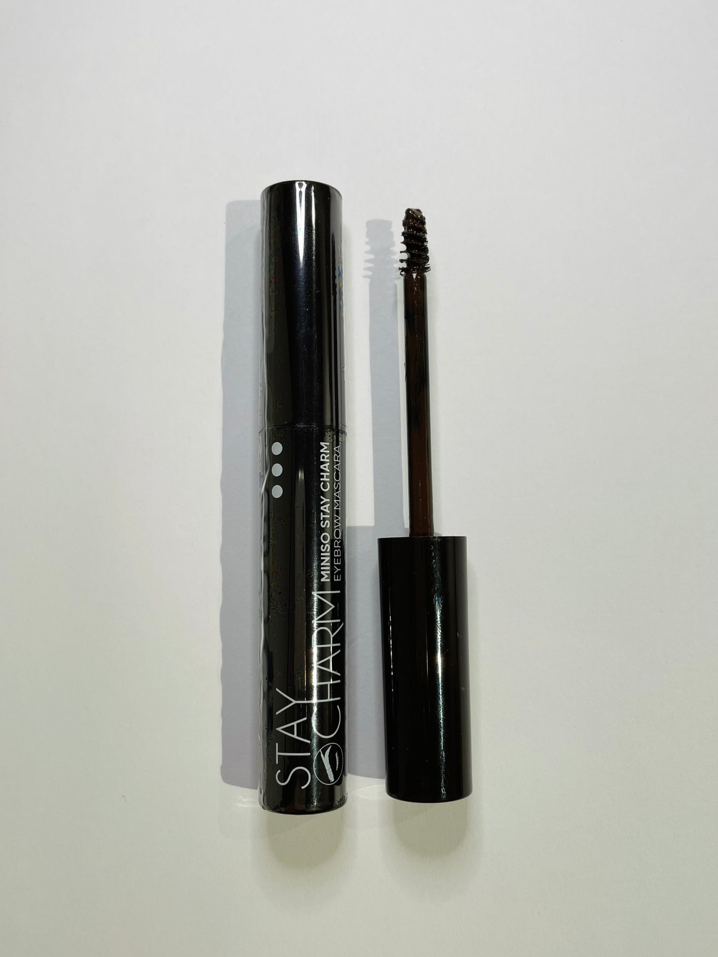 Miniso Stay Charm  Eyebrow  Mascara (02 Brownie)