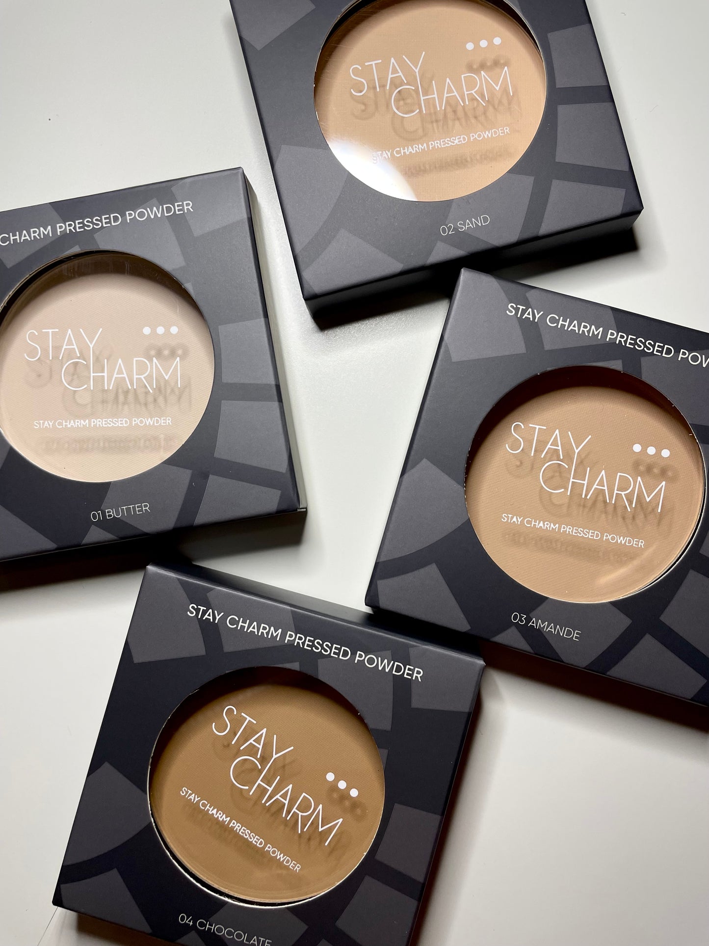 Stay Charm Pressed Powder(04 Chocolate)