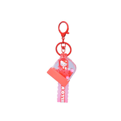 Hello Kitty Liquid Stamp Keychain